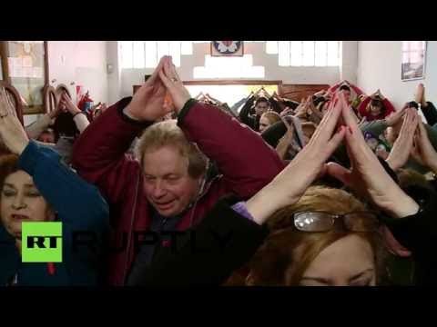 شاهد  افتتاح أول مدرسة لطرد الأرواح الشريرة في بيونس أيريس