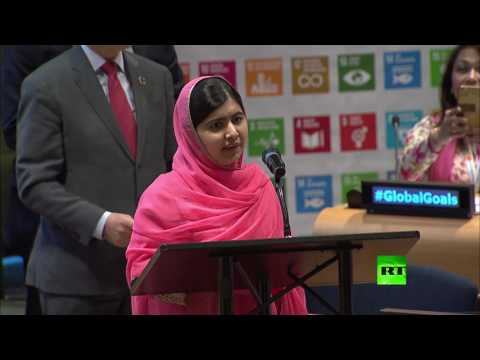 ملالا تعيّن مبعوثة للسلام في الأمم المتحدة