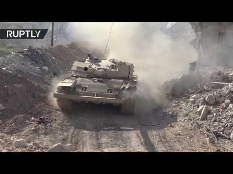 الجيش السوري يستعيد القابون والمسلحون يغادرون