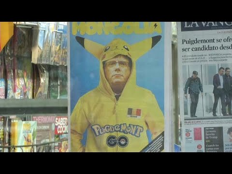 شاهد زعيم كتالونيا المخلوع يدعو لجبهة موحدة من أجل الاستقلال