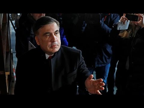 شاهد القبض على ميخائيل ساكاشفيلي وترحيله إلى بولندا