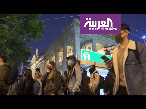 شاهد تظاهرات حاشدة هزت هونغ كونغ وسط اتهامات متبادلة
