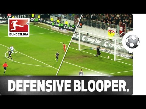 هدف ضعيف يتخطى حارس المرمى ويسقط الدفاع أرضا