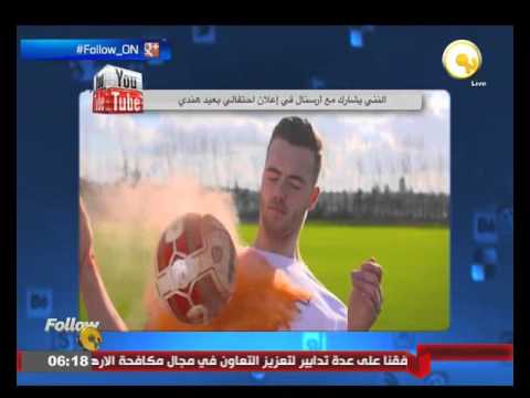 فيديو النني يشارك مع آرسنال في إعلان احتفالي بعيد هندي