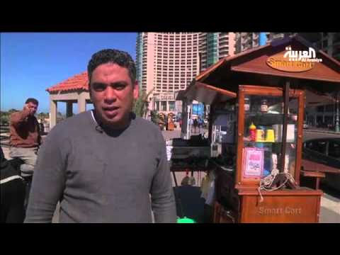 شاهد عربات تعمل بالطاقة الشمسية في الإسكندرية