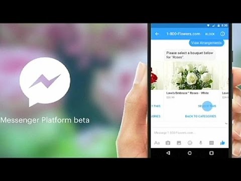 شركة الفيسبوك تطلق دردشة ماسنجر الروبوتية