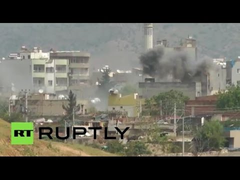 الجيش التركي يقصف مدينة نصيبين الحدودية