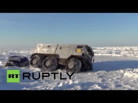 مدرعة روسية جديدة تخضع لاختبارات قاسية